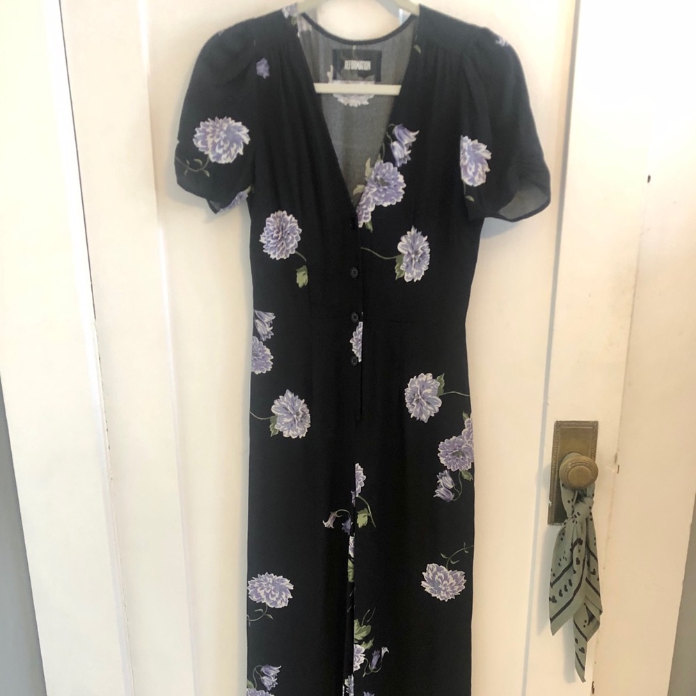 Reformation jumpsuit size 2